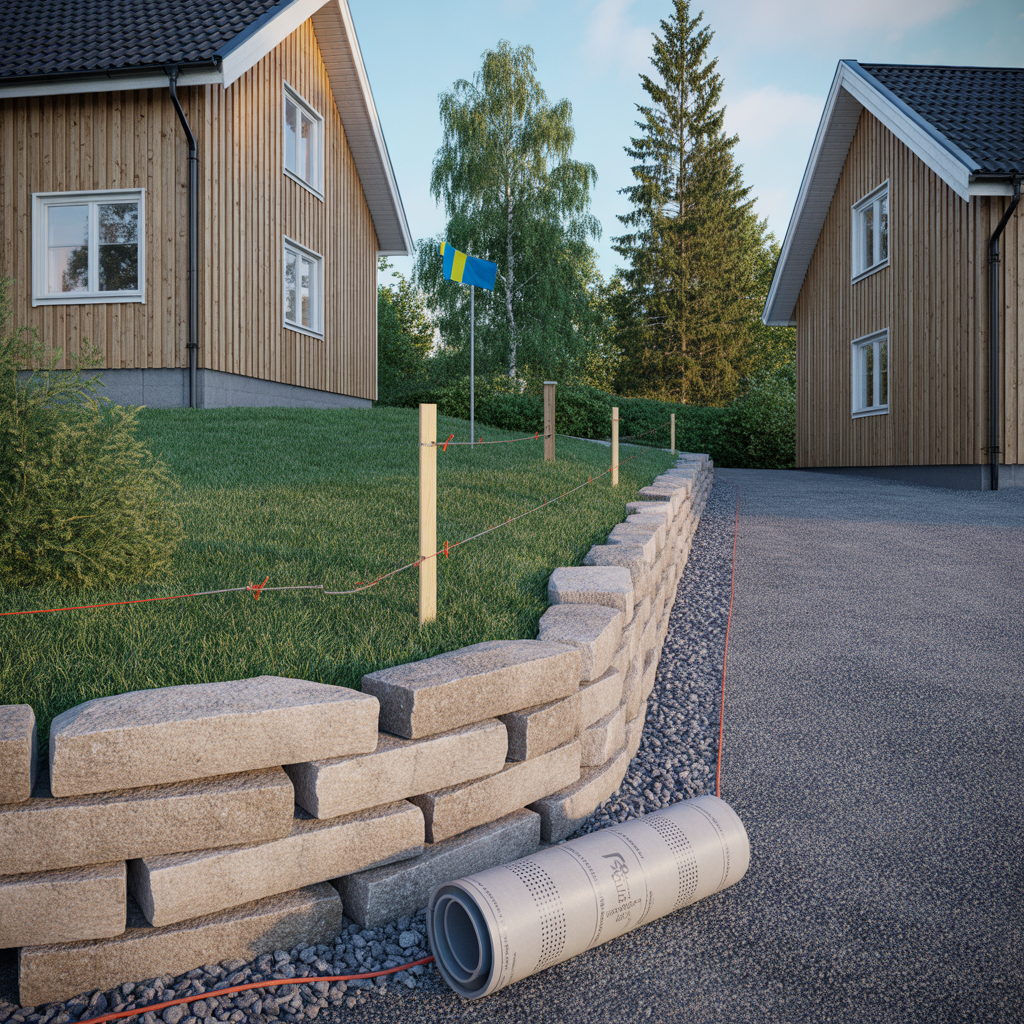 stodmur pa tomtgrans regler bygglov och kostnad 2025